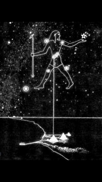 The Belt of Orion and The Three Pyramids of Giza