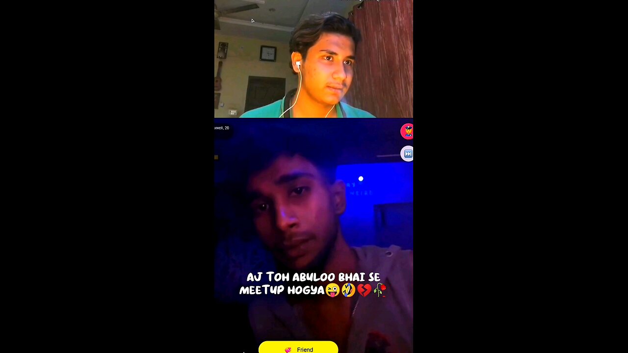 Nice meeting you bhai😜