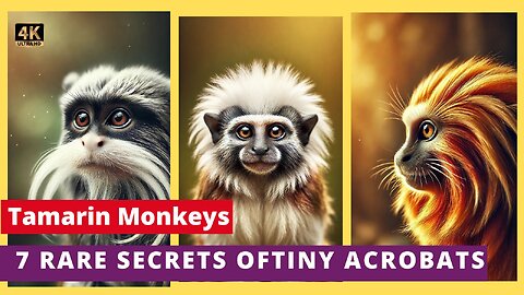 Tamarin Monkeys: 7 Rare Secrets of the Jungle’s Tiny Acrobats