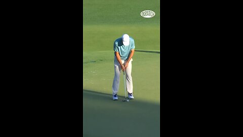 The putt on 18 that gave Scottie a 3 shot lead heading into Sunday!