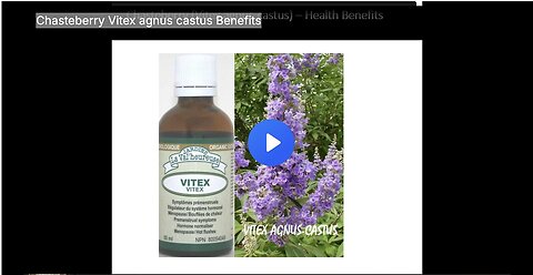"Unlocking Healing: Top Health Benefits of Chasteberry Vitex Agnus Castus"