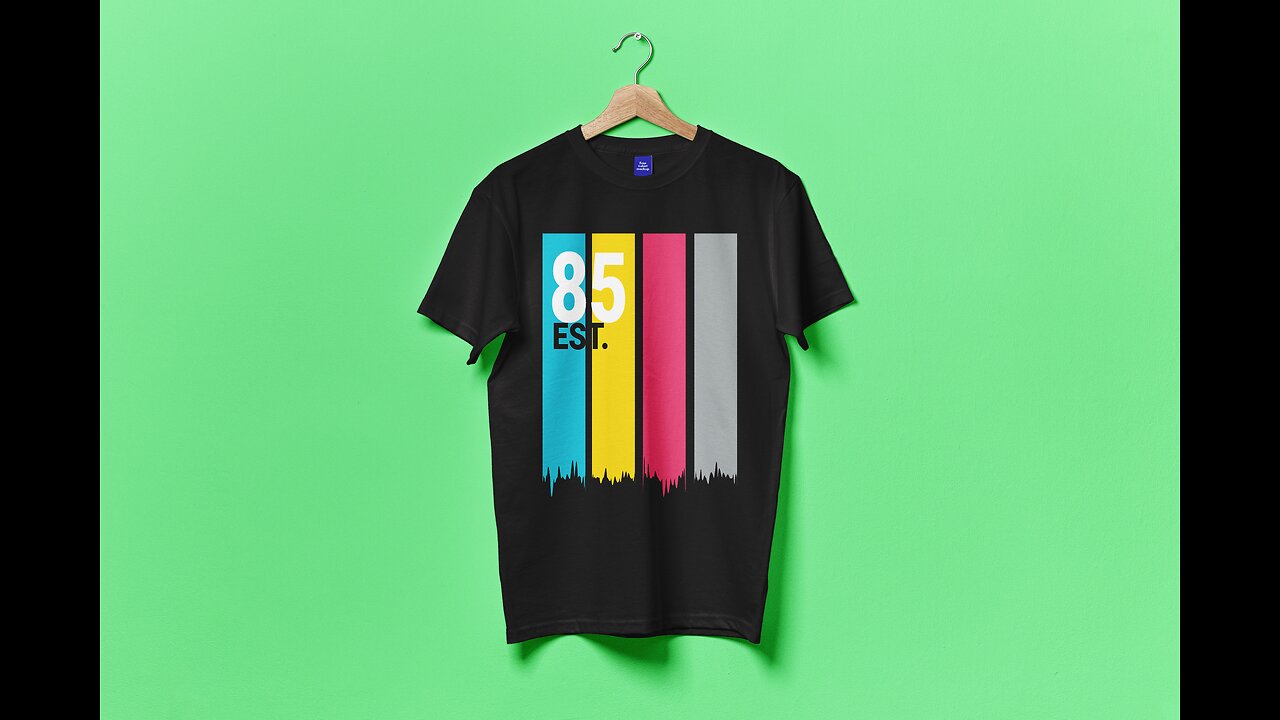 T Shirt Design Tutorial in Adobe Illustrator | How to Make a T shirt design in Illustrator