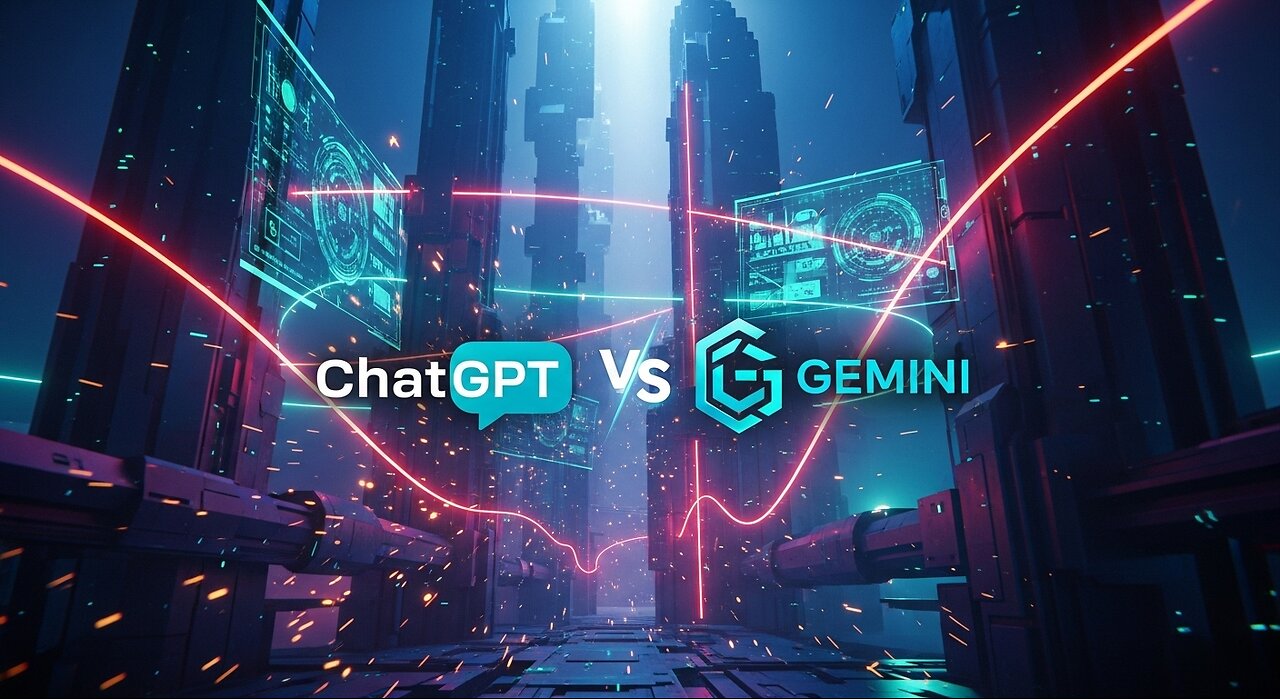 ChatGPT vs Gemini 2025 ⚡ Who Will Rule AI? 🤖