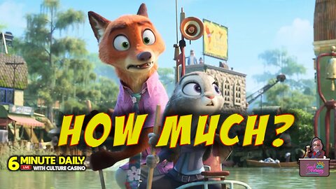 How Much Is Disney Saying Zootopia 2 Made? - 6 Minute Daily - December 1st