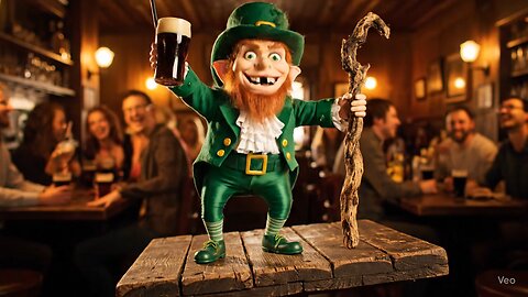 The Vanishing Dignity: #leprechaun #ai #funny #irish #magic