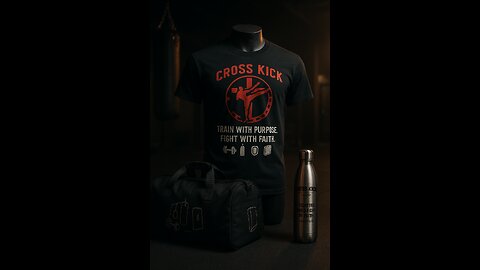 Cross kick Studio films Fitness Gear