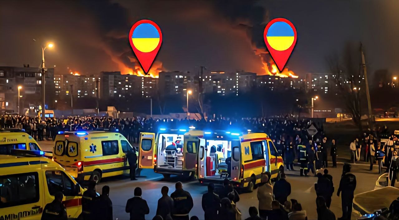 Deadly Attack! Russian Ballistic Missiles Strike Ukraine from Multiple Directions