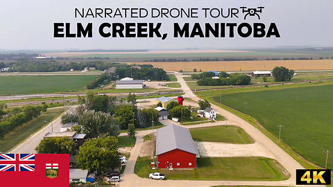 🌳 Elm Creek, Manitoba 🌾 | 4K Drone