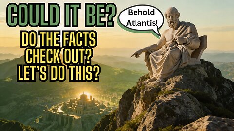 Fact Checking Ancient History and Plato's Account of The Lost City Of Atlantis
