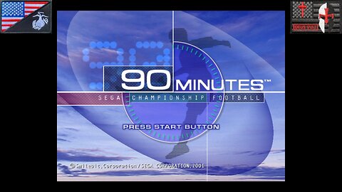 90 Minutes: Sega Championship Football (Sega Dreamcast - Attract Mode) [EU Version of "Jリーグ スペクタクルサッカー"]