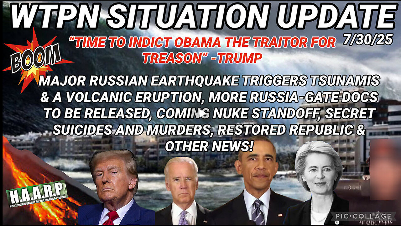 WTPN SITUATION UPDATE FEATURING RESTORED REPUBLIC 7/30/25