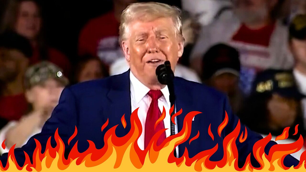 Trump ROASTS and KICKS OUT Protester at First 100 Days Rally
