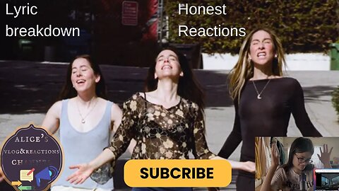 Reacting to HAIM for the First Time Relationships lyric breakdown