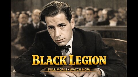Black Legion (1937) – Political Crime Noir | Extremism, Hatred & Moral Collapse | Full Movie