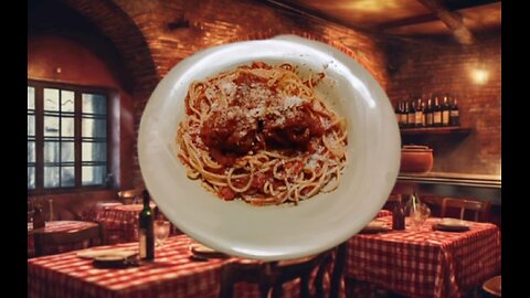 Homemade Meatballs with Spaghetti