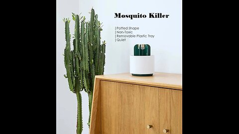 Cactus Shaped Electronic Mosquito Killer For Home, Bedroom, Kitchen & Office