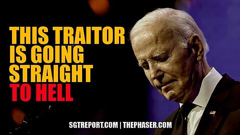 THIS TRAITOR WILL GO STRAIGHT TO HELL AND GITMO'S DOOR
