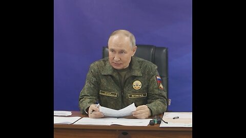 Putin felicita a las tropas rusas por sus éxitos en el frente