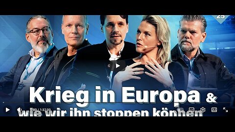 A-WEF 2025 Panel: „Der Krieg kommt nach Europa – und wie wir ihn verhindern können“ 12.12.2025 AUF1