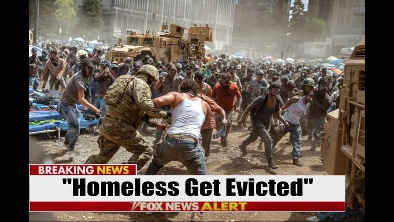 Homeless 'Army' FIGHTS BACK... as Trump EMPTIES DC's Largest Encampment