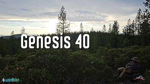 Genesis 40, Bible Reading in Nature, BSB