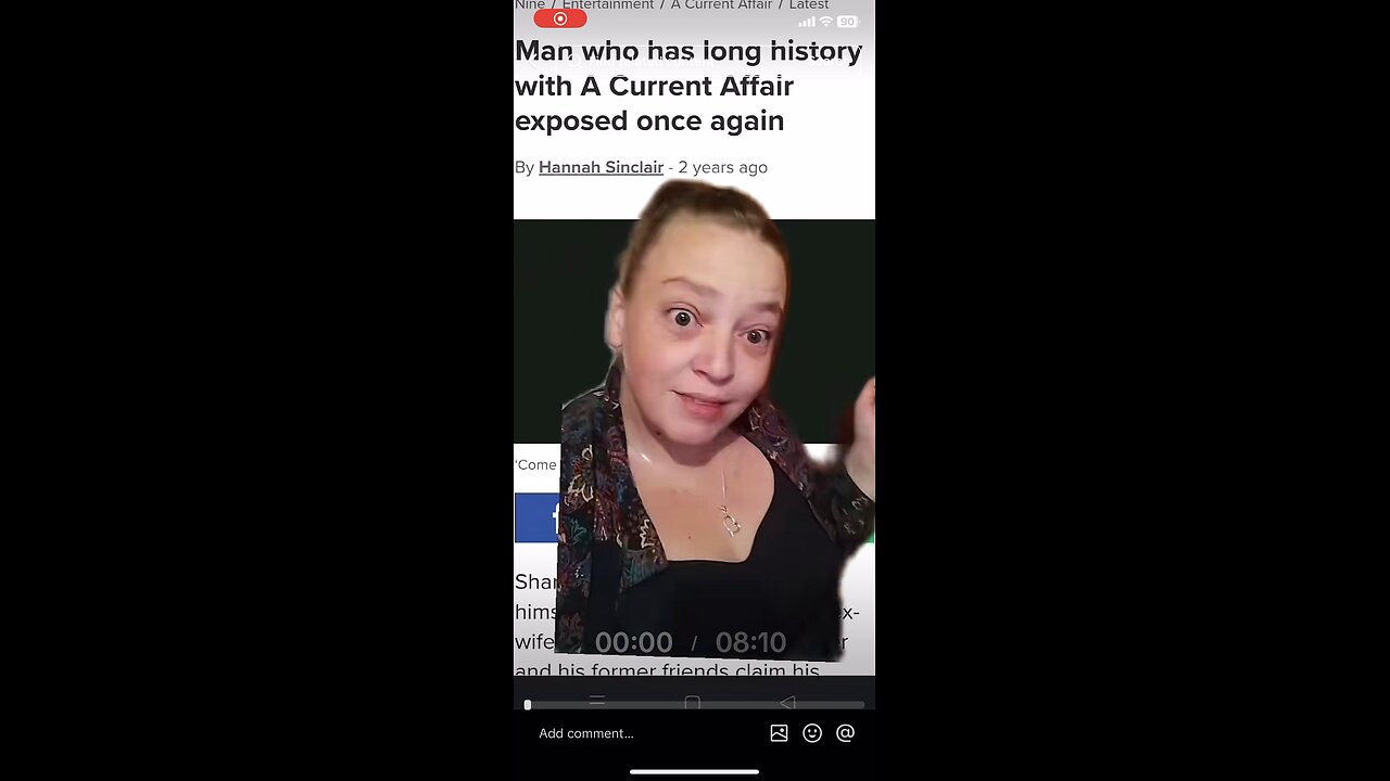Shane Cuthbert exposed by a woman on TikTok