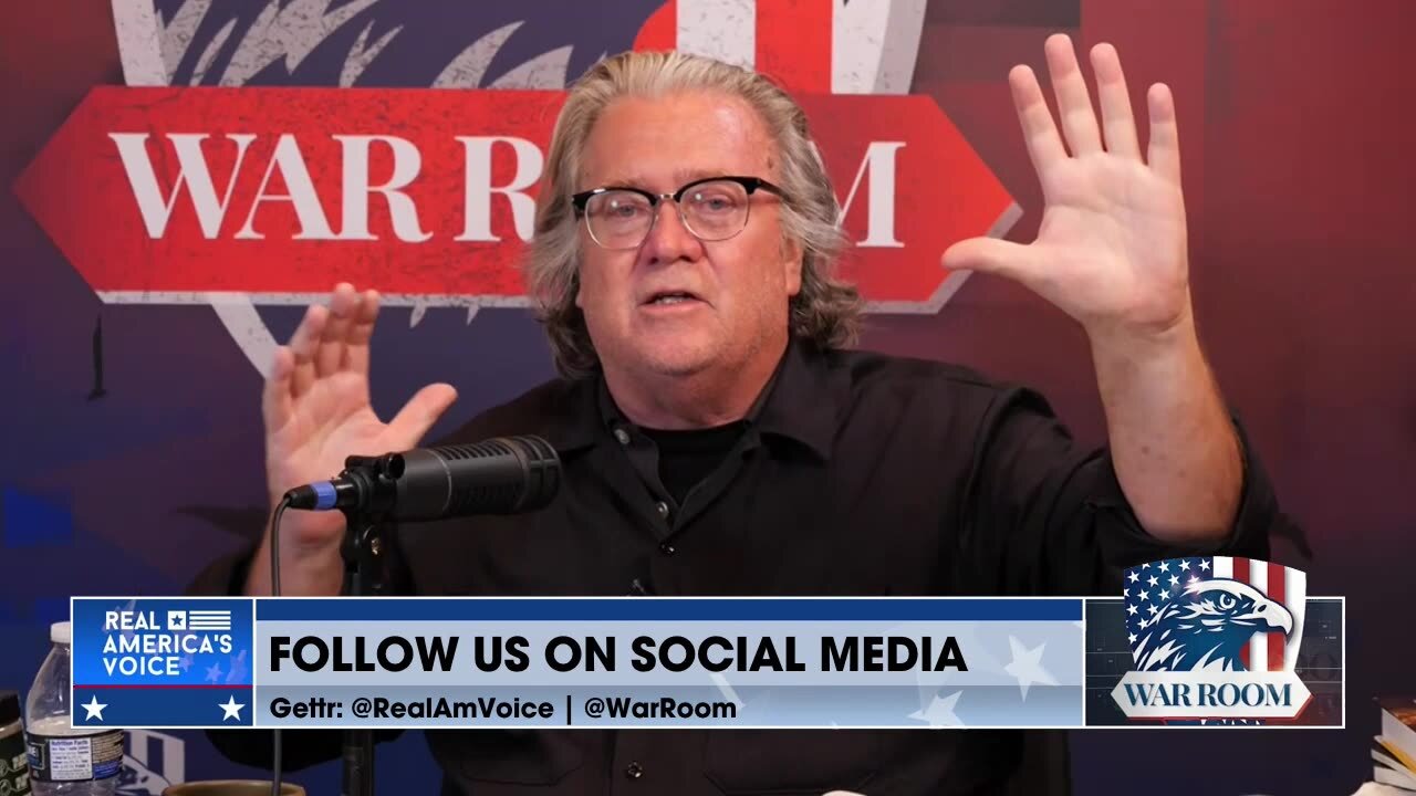 Bannon - This Is Why There's Nothing To Negotiate-There's An Unbridgeable Gap.