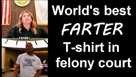 Anthony Cumia: World's best farter T-shirt in felony court
