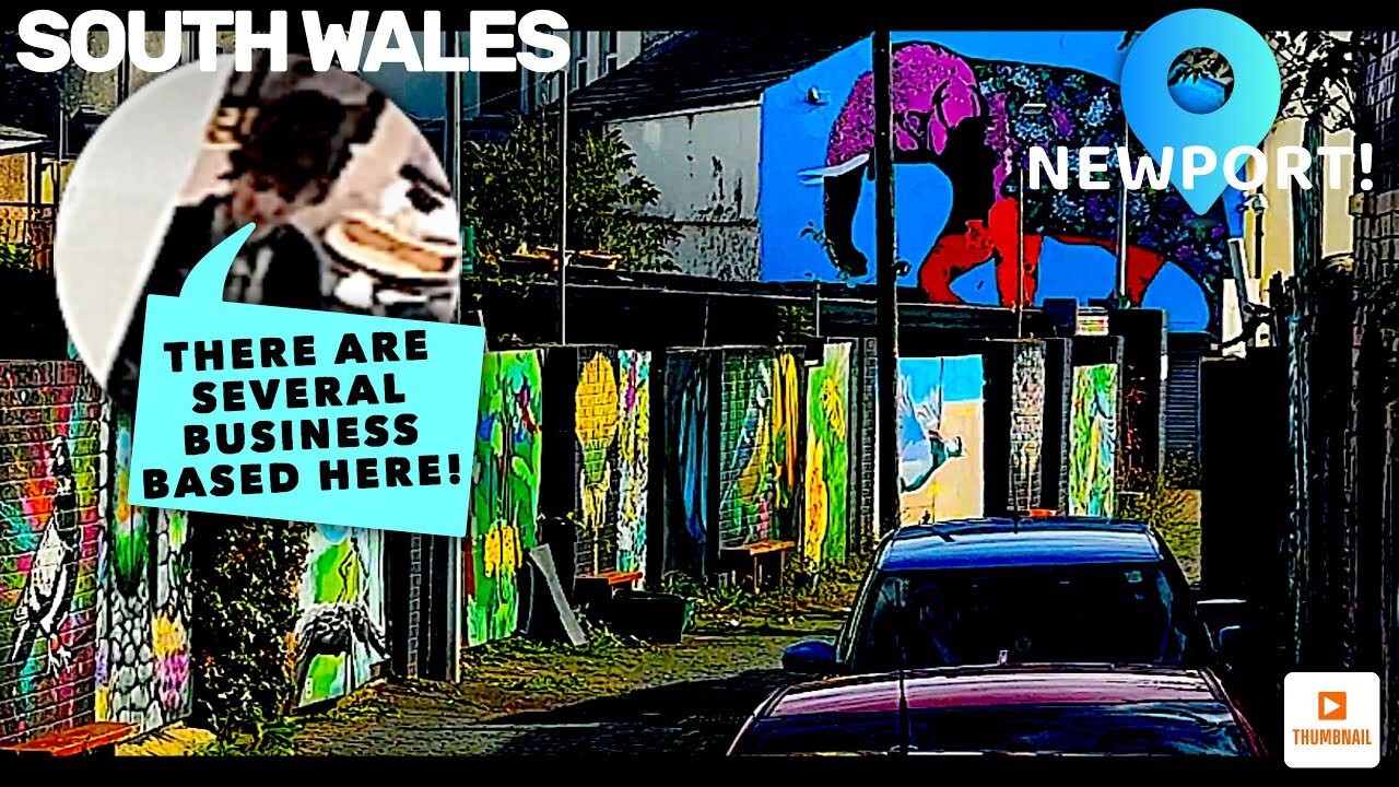 Exploring A Hidden Art's Centre In Newport, Wales