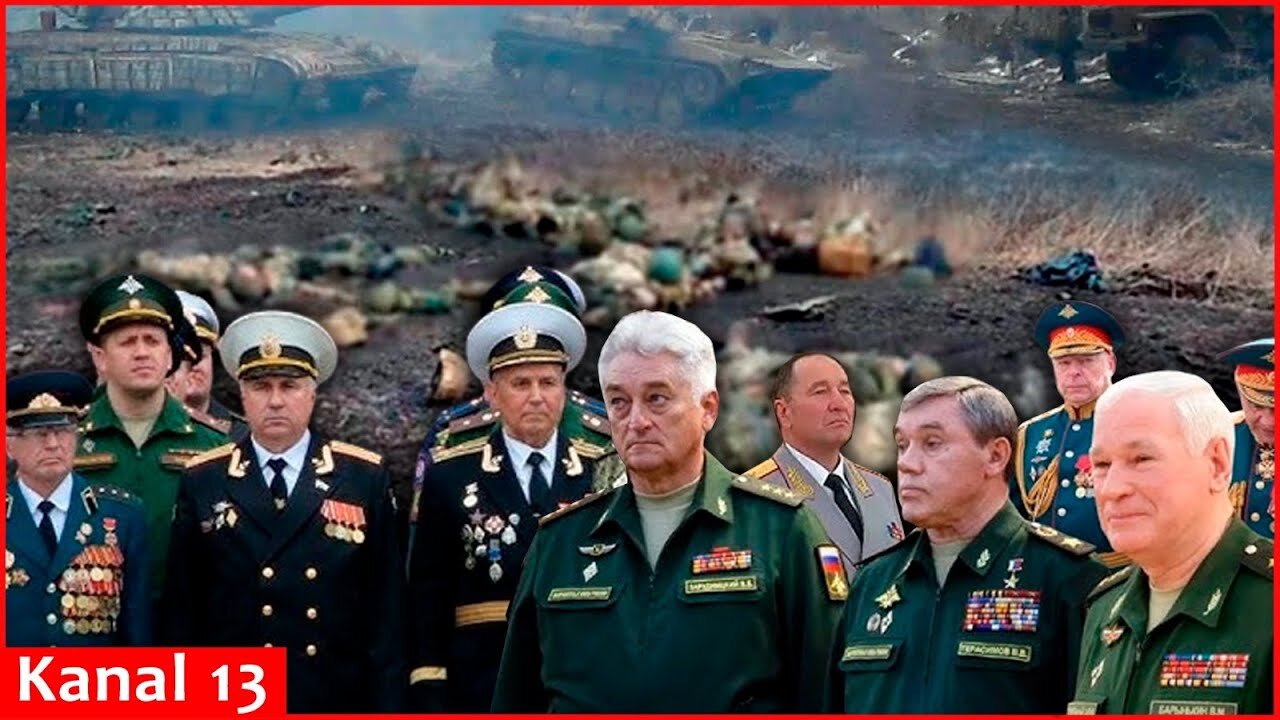 Catastrophic statistics for Russian generals in Ukraine; Putin loses 1 soldier for every 0.038 sq.km