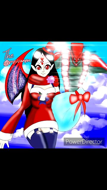 SpeedPaint the Christmas vampire