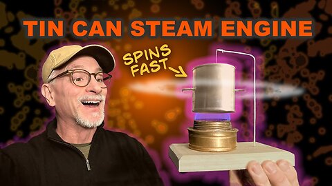 Building a 1963 Tin Can Steam Engine