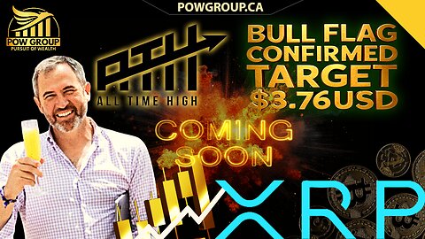 🚨XRP: $3.76USD Bull Flag Target... All-Time-Highs Coming Soon🚨