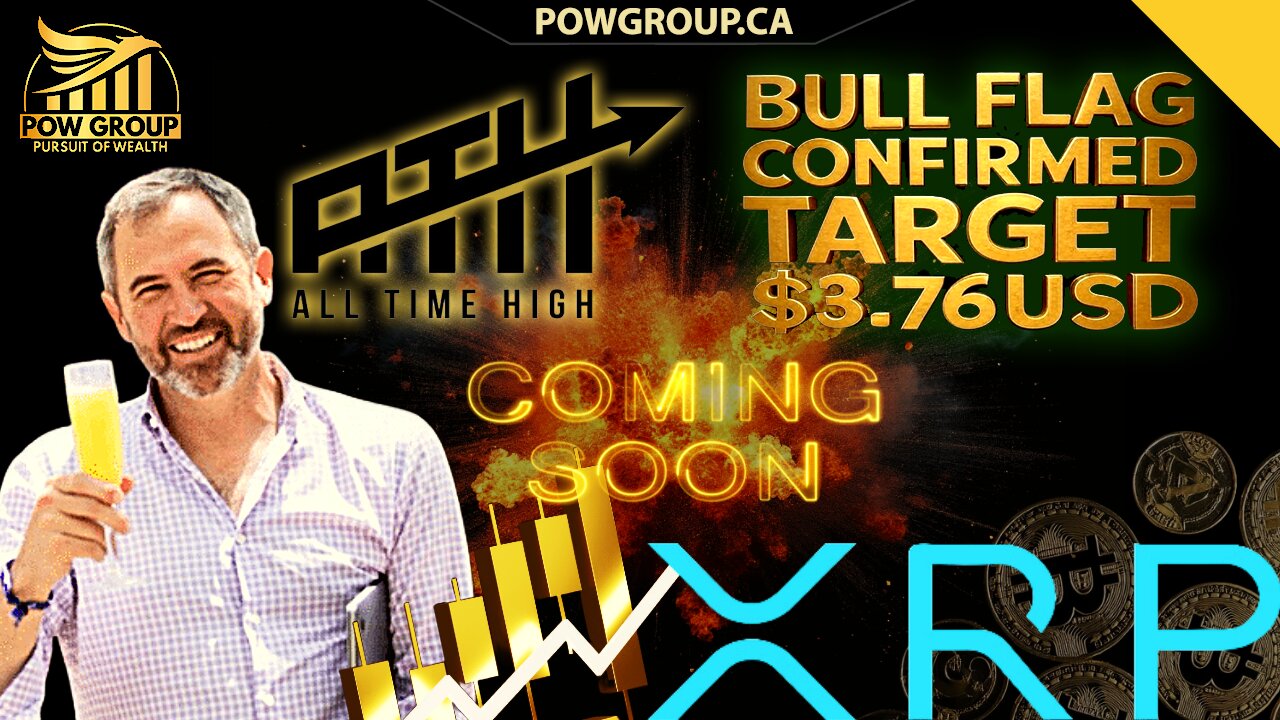 🚨XRP: $3.76USD Bull Flag Target... All-Time-Highs Coming Soon🚨