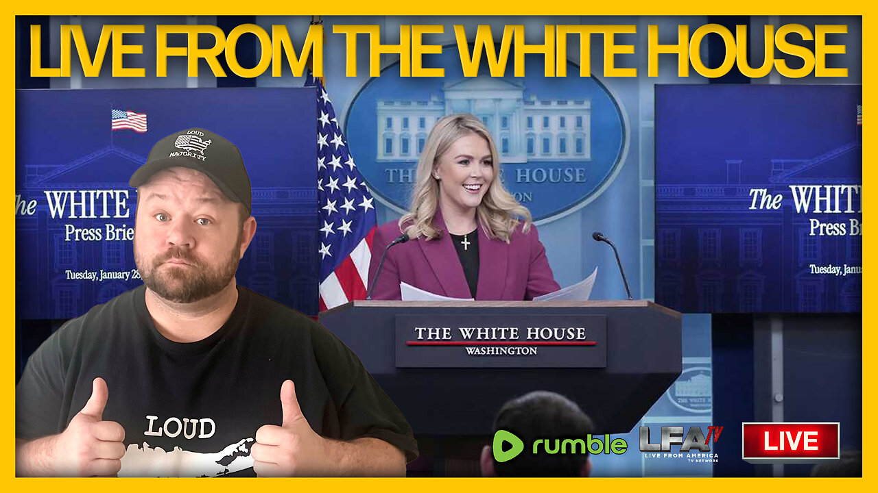 WHITE HOUSE PRESS BRIEFING LIVE!!! | LOUD MAJORITY 3.19.25 1PM