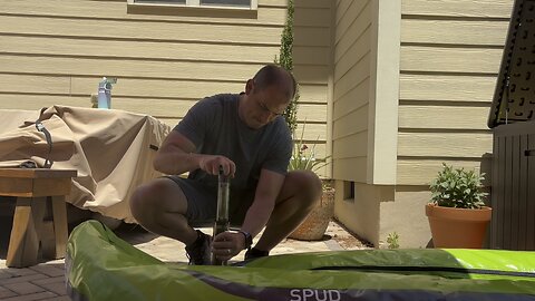 Alpacka Pack a Pump to inflate Aire Spud