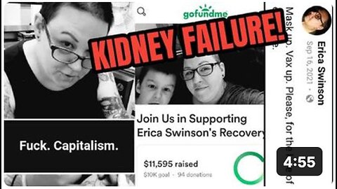 "Tattoo Artist Requires Donations for Vaccine-Related Kidney Failure"