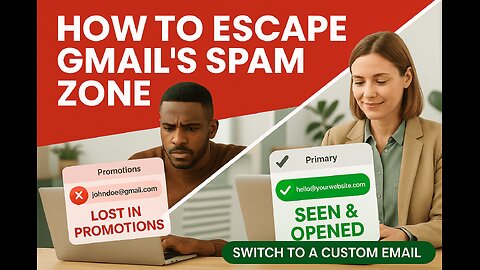 Gmail Sends You to Spam. New Visitors Don’t Stick. Here’s How To Fix It