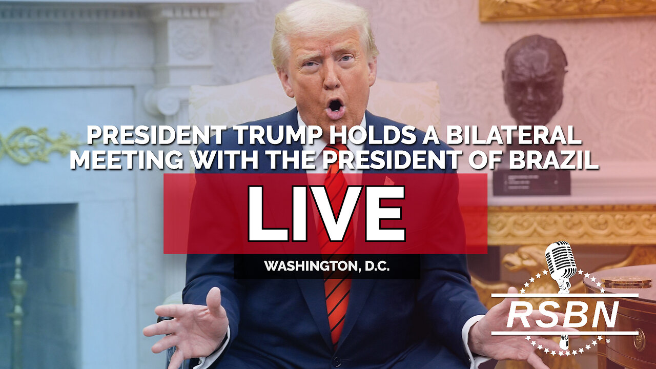 LIVE REPLAY: President Trumps Holds a Bilateral Meeting with the President of Brazil - 05/07/26