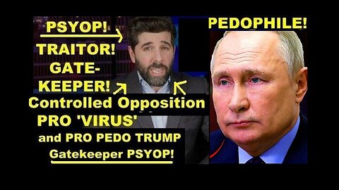 Controlled Opp PRO 'Virus' Pedo TRUMP Psyop 'The People's Voice' in Plain Sight!