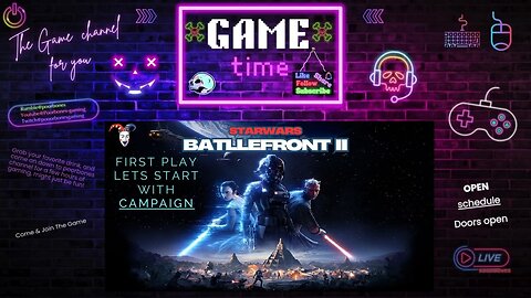 ⋆⭒˚.⋆🪐 ⋆⭒˚.⋆ Starwars Battle Front II first play, campaign