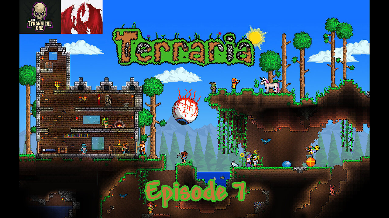 Terraria (PC) Co-Op with Nisidomus - Episode 7 Death & Issues