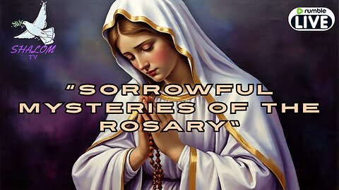 🔴 Tuesday Sorrowful Mysteries of the Rosary September 9. 2025