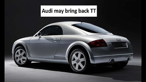 Audi may revive the TT