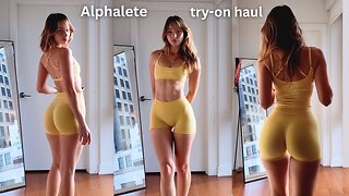 Alphalete Fall try-on HAUL- squat tested, comprehensive review