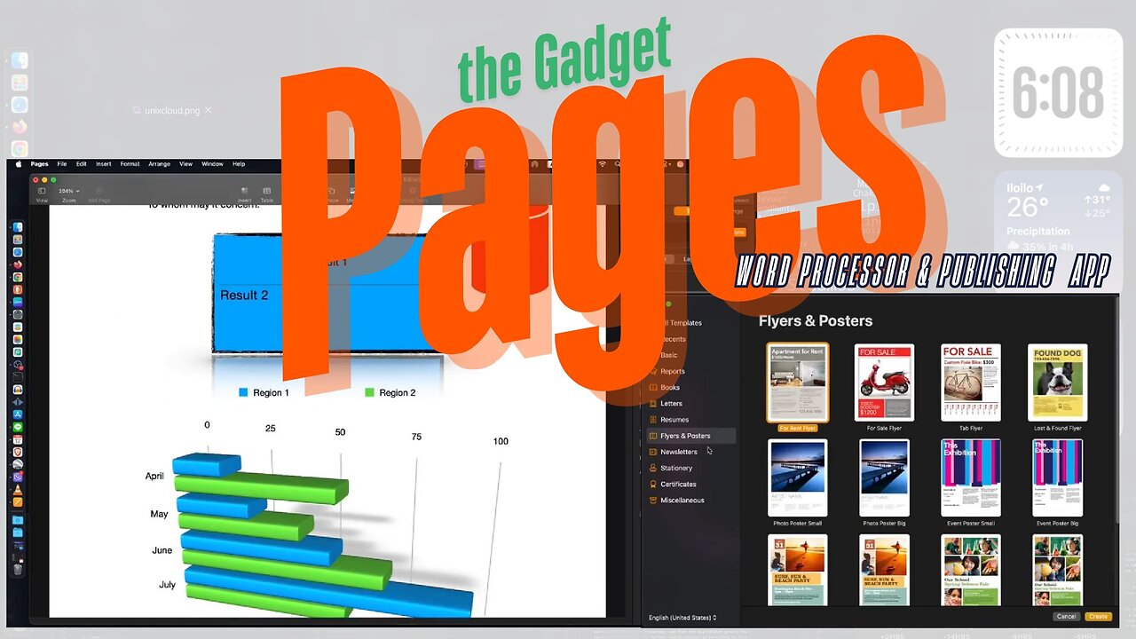 Gadget - Pages Apple App Word Processor