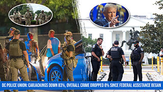 DC Crime Plummets Under Federal Control -- Previous Department Accused of Changing Stats