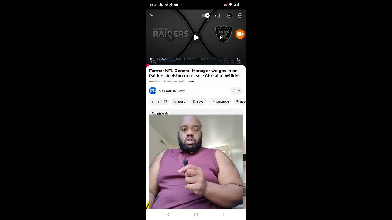 Raiders Releasing DT Christian Wilkins