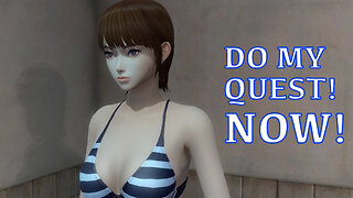 Cute Korean College Girl Asks Me To Do A Quest - For The Plot