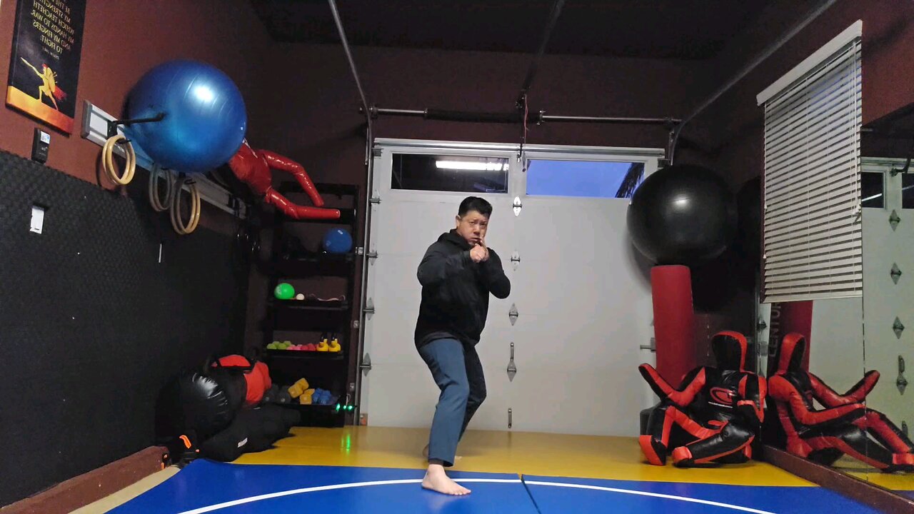 WTD 2 Step Kick Combination 82